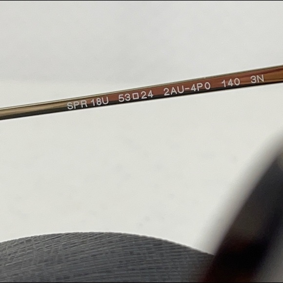 Prada Ladies Black Oval Sunglasses - Picture 12 of 13